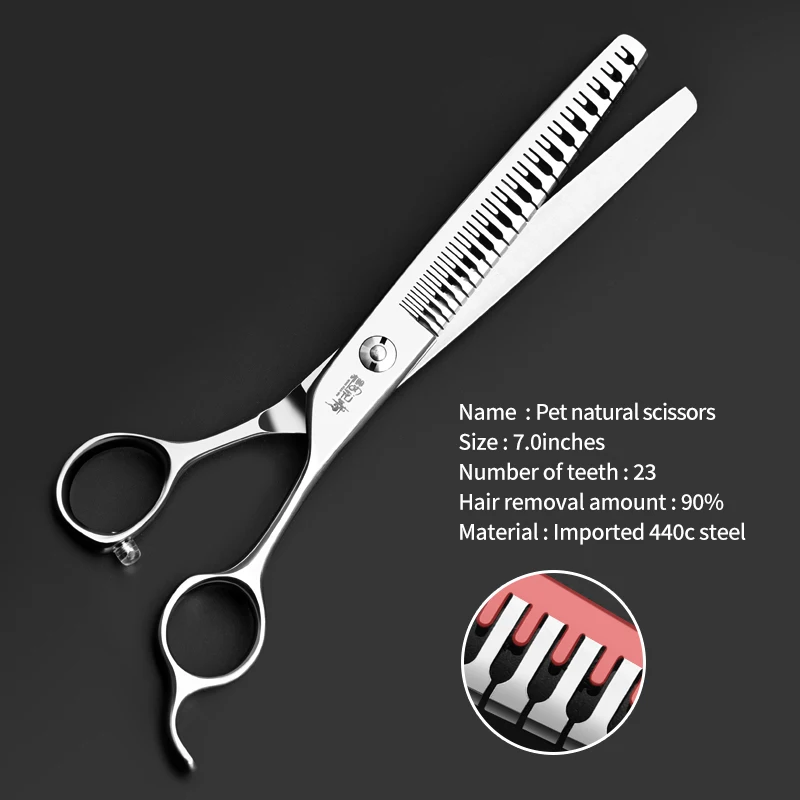 

Pet Grooming Natural Scissors With A Hair Removal Rate Of 90% For Thinning Fish Bones, Specifically Designed For Beauty Shops