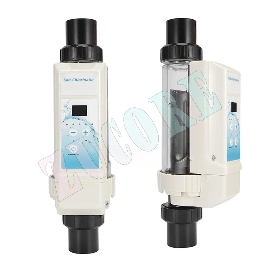 EC8/EC12/EC16/EC20 Cloratore per piscina Generatore di cloro per acqua salata Elettrolisi Cloratore di sale per piscina Vasca idromassaggio Spa 24V