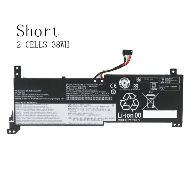 Imagem -03 - Lmdtk-bateria do Portátil para Lenovo Ideapad L20m3pf0 L20c2pf0 L20l2pf0 314alc6 Gen V14 V15 V17 g2 Itl L20m2pf0 L20l3pf0 Novo