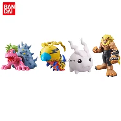 Original BANDAI Digimon Adventure Ver.8.0 Gashapon Toy Leomon Tokomon 20th Anniversary Capsule Action Figure Model Toys