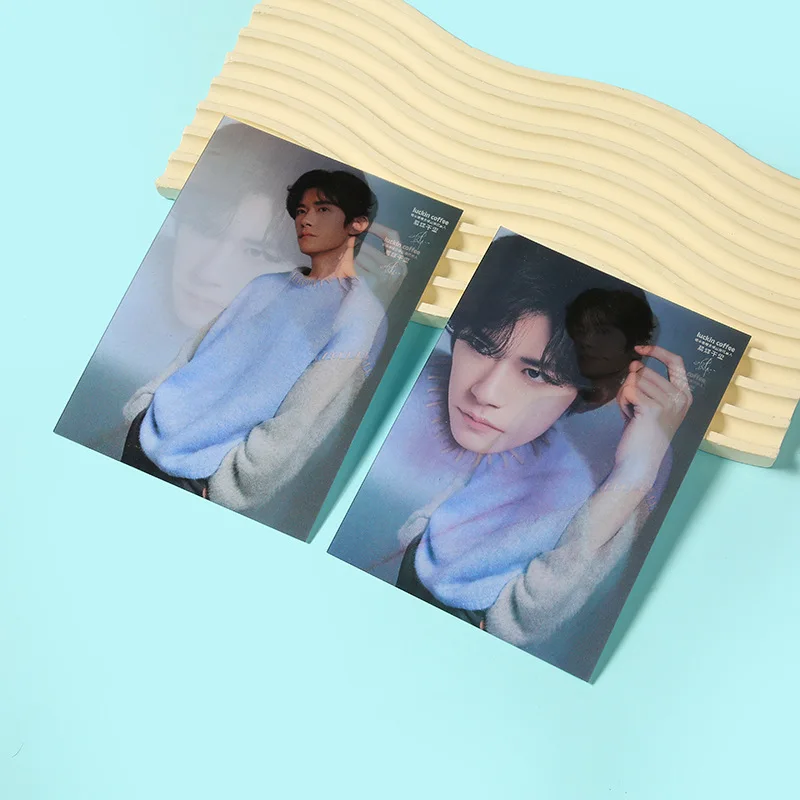 Customized. Peripheral Grating Transformation Card Set of Two, Celebrity Style Birthday Membership Card