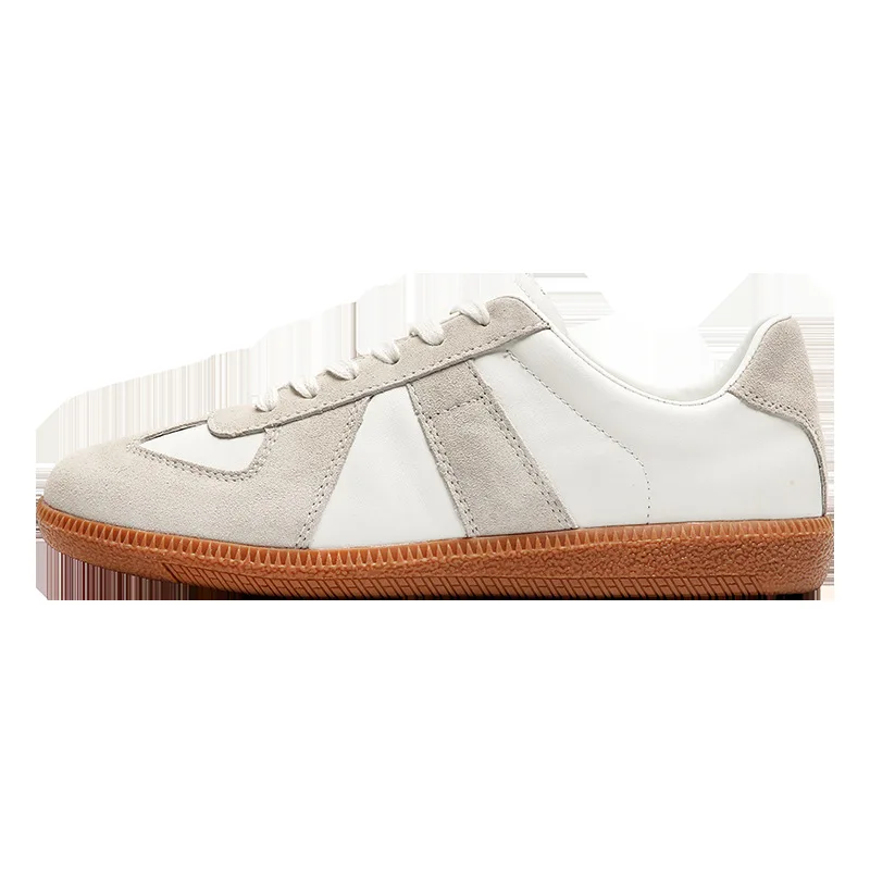 Herren Retro Wildleder Freizeitschuhe Schnürschuhe Flache Skateschuhe Bequeme Rutschfeste Sportschuhe für Männer – Detail 22