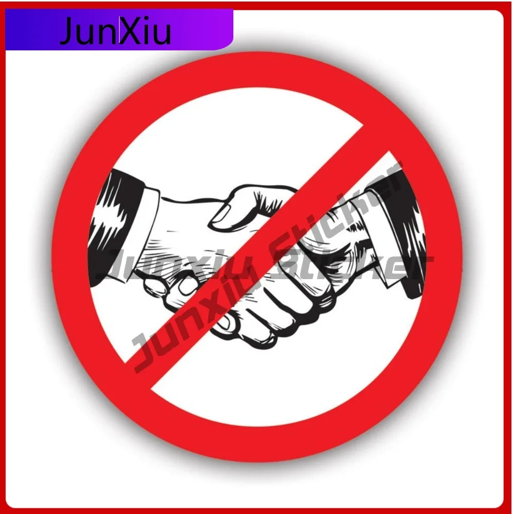 

Social Distancing Avoid Close Contact Sticker Creative Decals Uv Protected Covid 19 Corona Virus Distance Safety Auto Decor Car