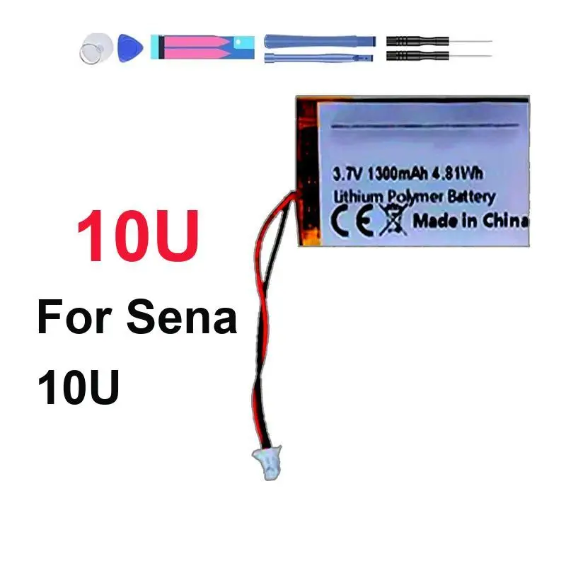 250mAh Bluetooth Communication Device Battery For Sena 10U Long Lasting