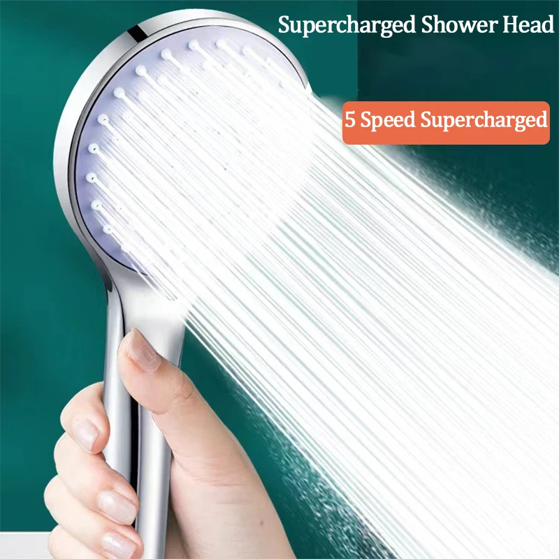 Shower Shower Essential Booster Nozzle for Water Heater Showerhead Design Multi-mode Water Uniform Delicate Hose Combination Set