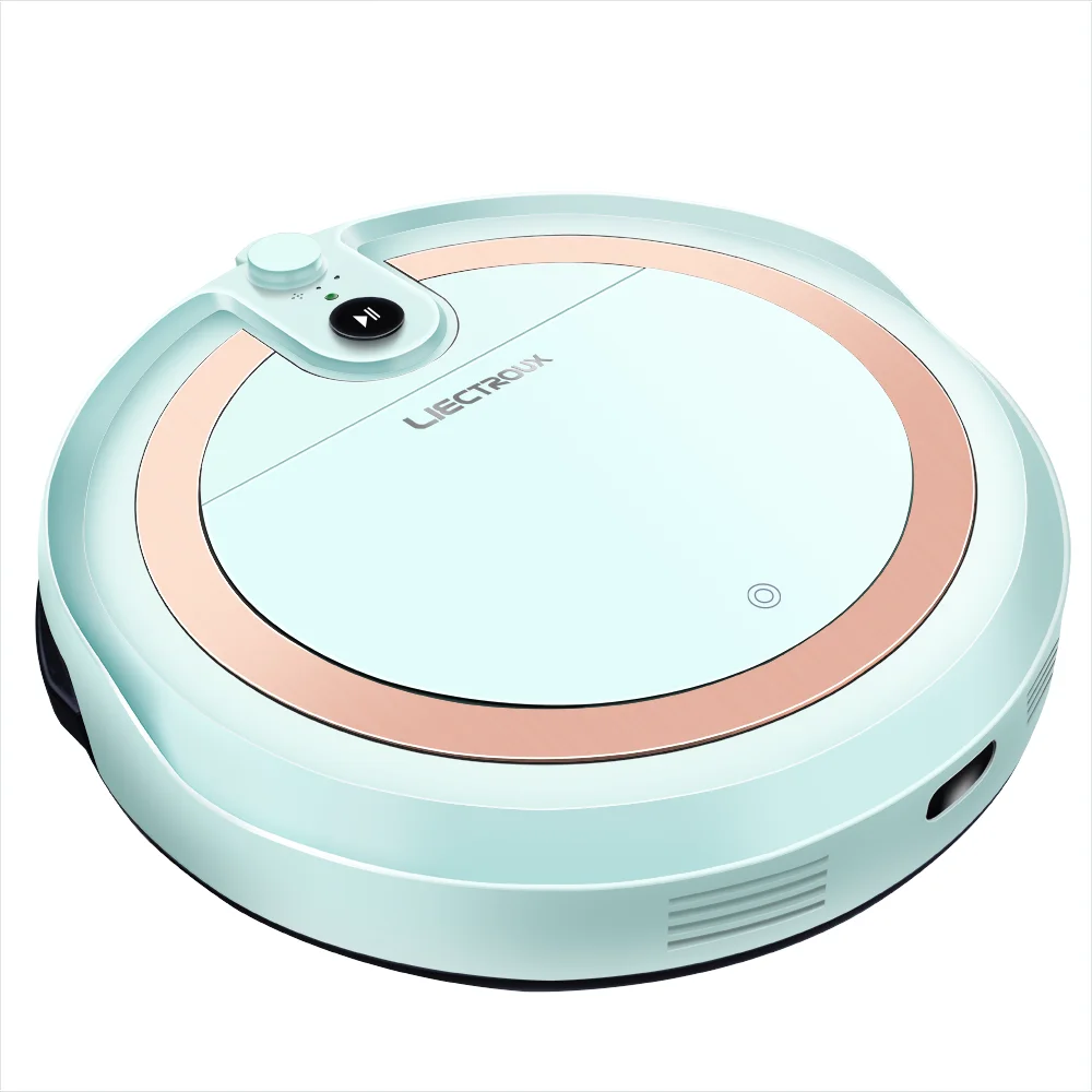 LIECTROUX 1-X009B Easy Home Robot Vacuum Cleaner for Pet Fur