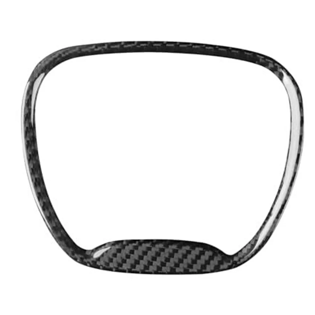 

Car Customization Carbon Fiber Steering Wheel Car Interior Decoration Easy Install Steering Wheel Trim Automotive Interior