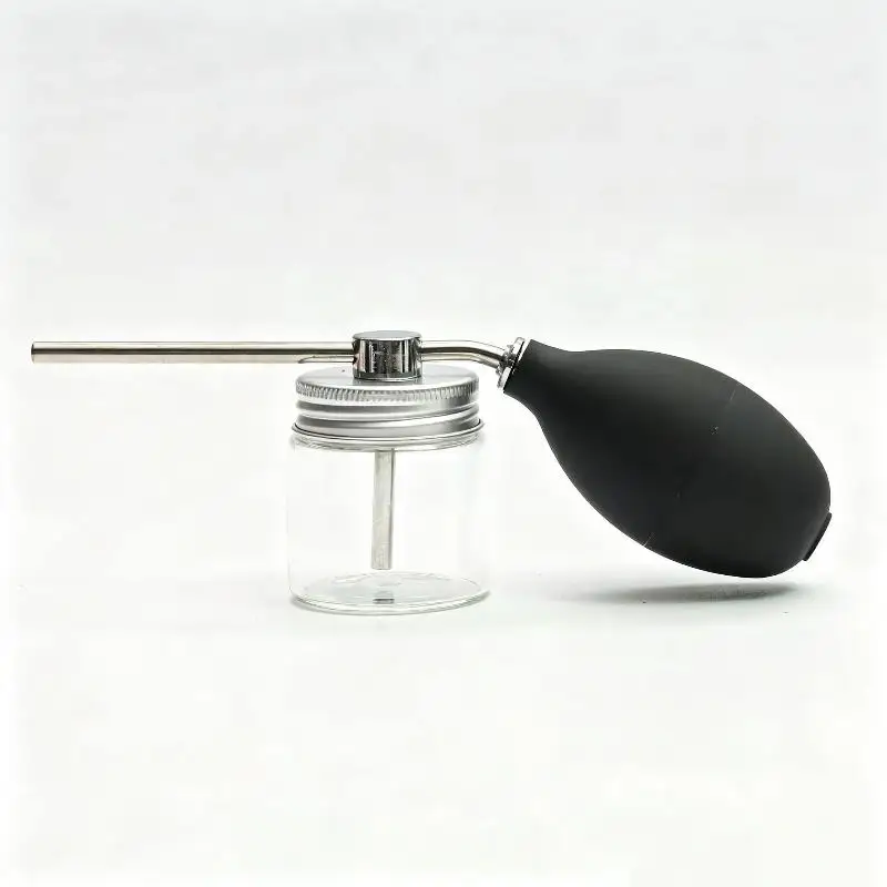 Flacon pulvérisateur de poudre capillaire rechargeable et facile à utiliser, souffleur de poudre de talc pour salon professionnel et coiffure à domicile