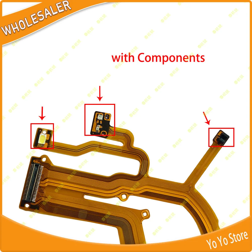 1PC for Canon G10 G11 G12 Base Line Rear Seat Lens Cable Strip Flex with Socket Components Camera Part