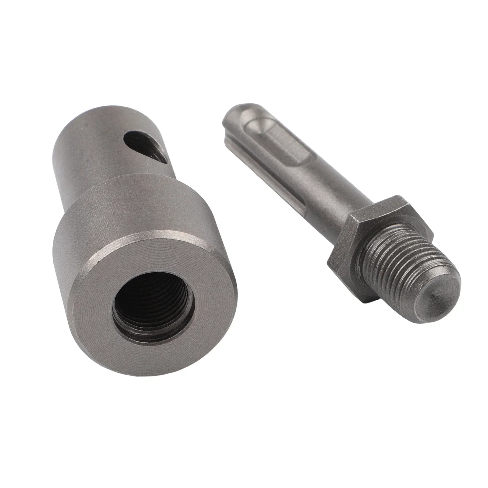 Earth Auger Adapter Tool 4 Interface Types Round Hexagonal Handle Earth Auger Adapter Tool For Drill Wrench Hammer Machine