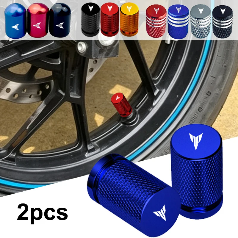 2pcs Motorcycle Wheel Tire Valve Stems Caps Tyre Rim Stem Covers for YAMAHA  MT MT01 MT09 MT07 MT10 MT0 MT-09 MT-07 MT-10 MT-03