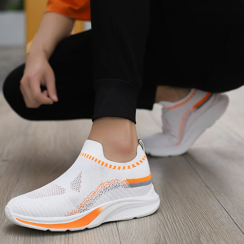 Casual Mesh Elevator Shoes Men's Sneakers Height Increasing Shoes Leisure Sports Taller Shoes Man Increase Insole 7cm Designer