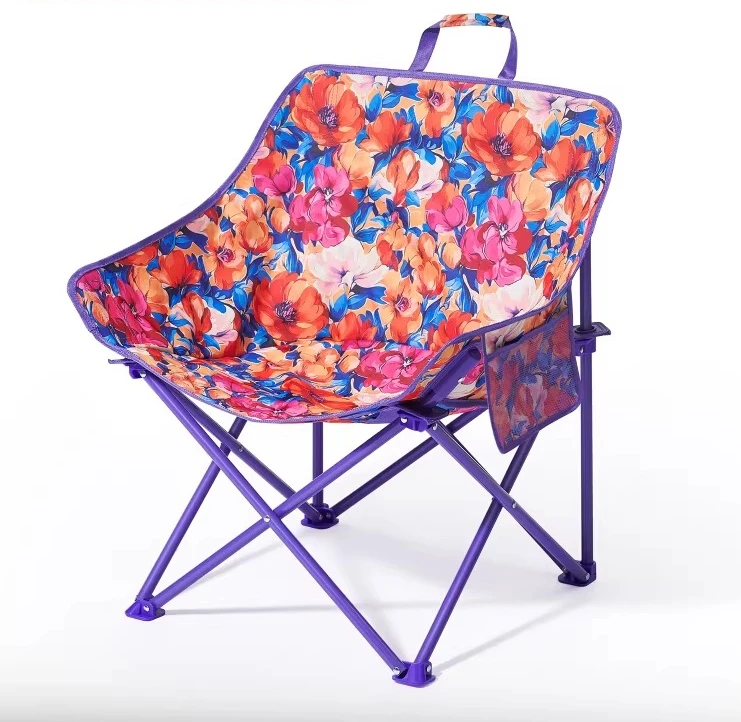 Camping chair outdoor folding  beach portable lounge  picnic fishing chair
