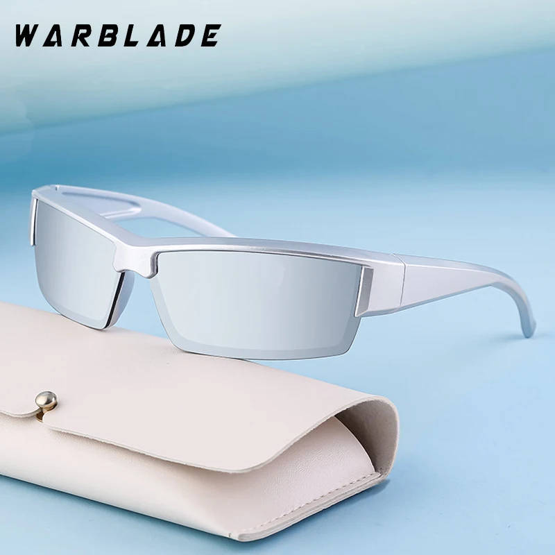 

Y2K Men Women Sunglasses Luxury Brand Design Fashion Rectangle Glasses Outdoors Travel Sport Goggles UV400 Gafas De Sol Hombre