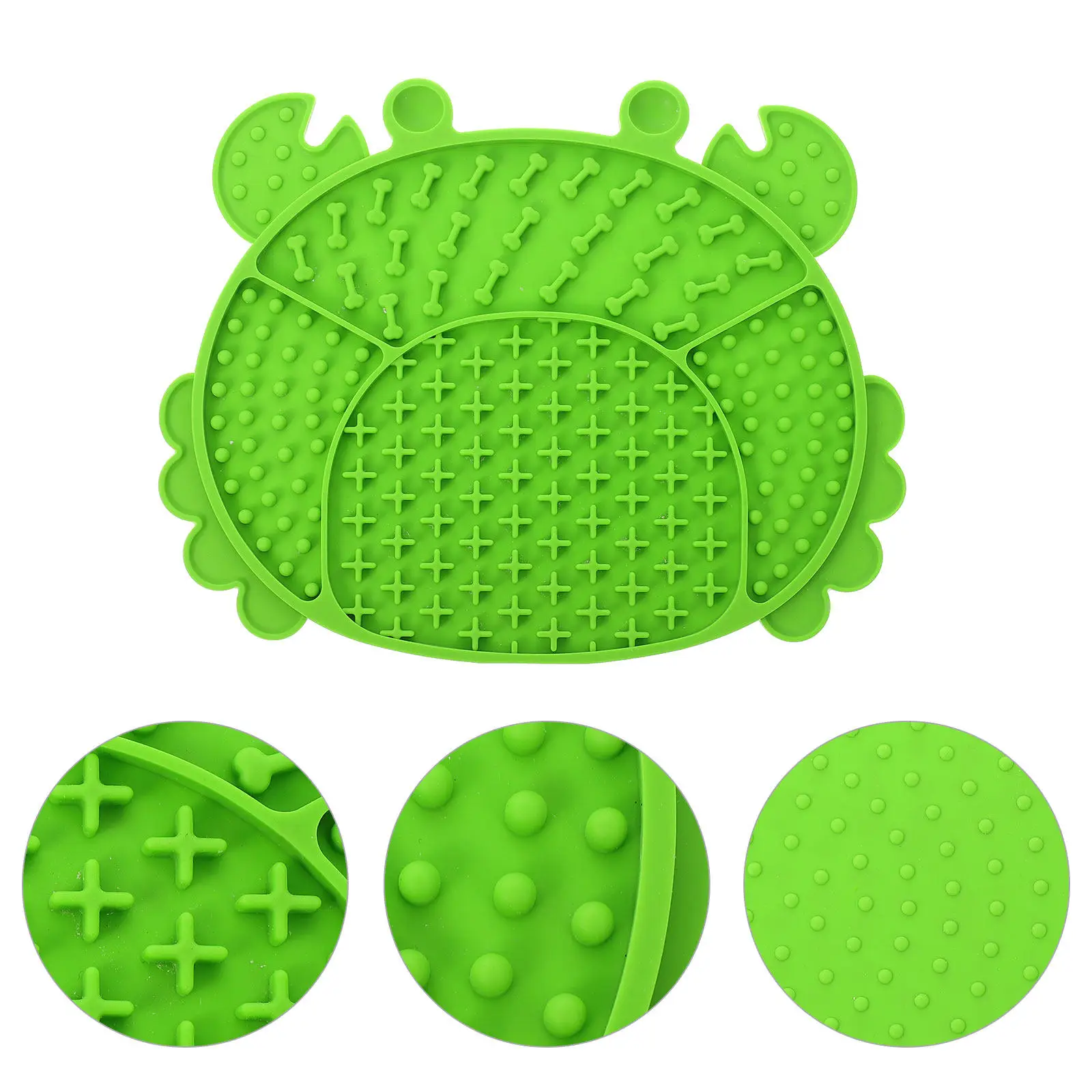 

Коврик-медленная кормушка для животных: силиконовая подушечка для вылизывания для собак и кошек, для небольших мисок, для воды и лакомств, нескользящий, легко моется, предотвращает вздутие живота