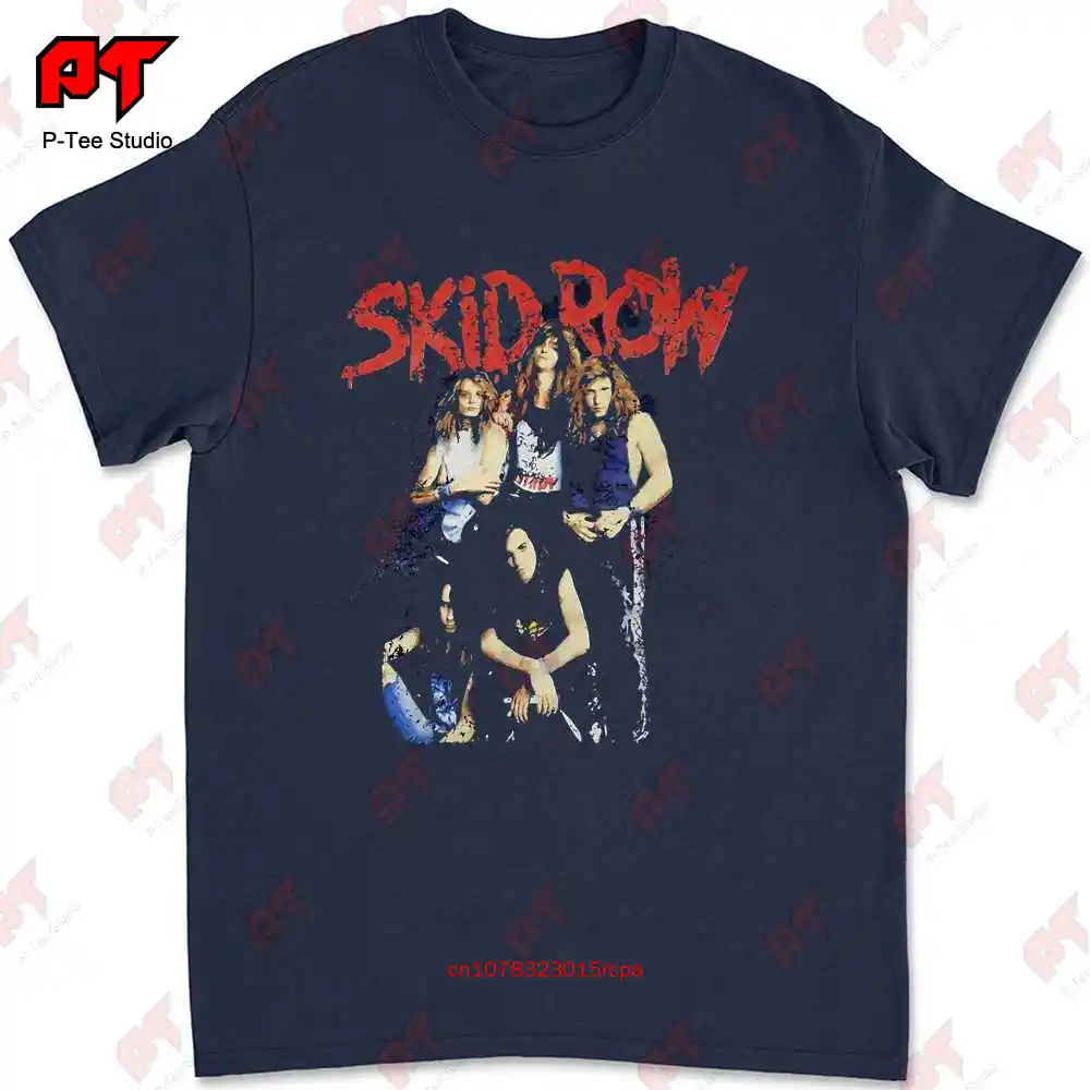 Skid Row 80‘S Band Rock Metal Made T-shirt Z8XO