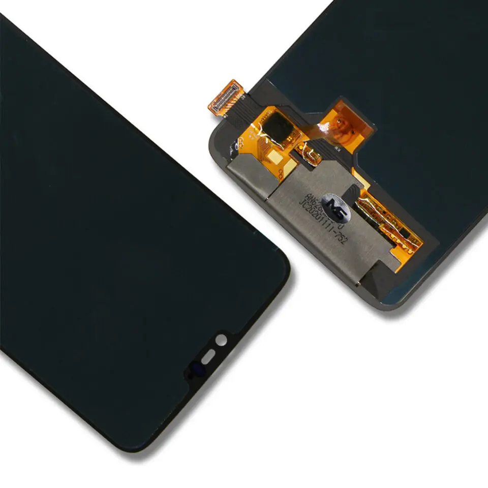 6.28\'\' Original For Oneplus 6 LCD Display Touch Screen With Frame Digitizer Assembly Replace For One plus 6 A6000 A6003 Display