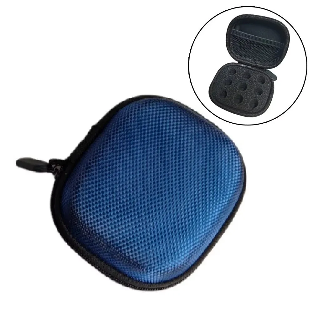 6/9 Slots 3ML Insulin Vial Storage Case Waterproof Zippers Closure Essential Oils Carrying Box Wear-resistant