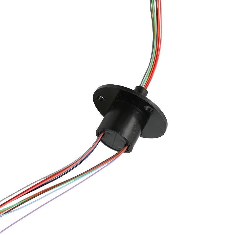 1PCS Dia.22mm 12CH 2A Electrical Collector Slip Ring Rotating Connector Gimbal Conductive Slipring for High Speed Ball Rings