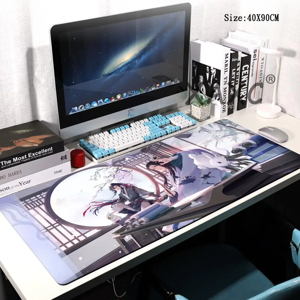 

Коврик для мыши, офисные аксессуары, увеличенный коврик MoDaoZuShi, настольный коврик, игровой коврик, гаджеты для рабочего стола, коврик для мыши 900x400, для компьютерного стола