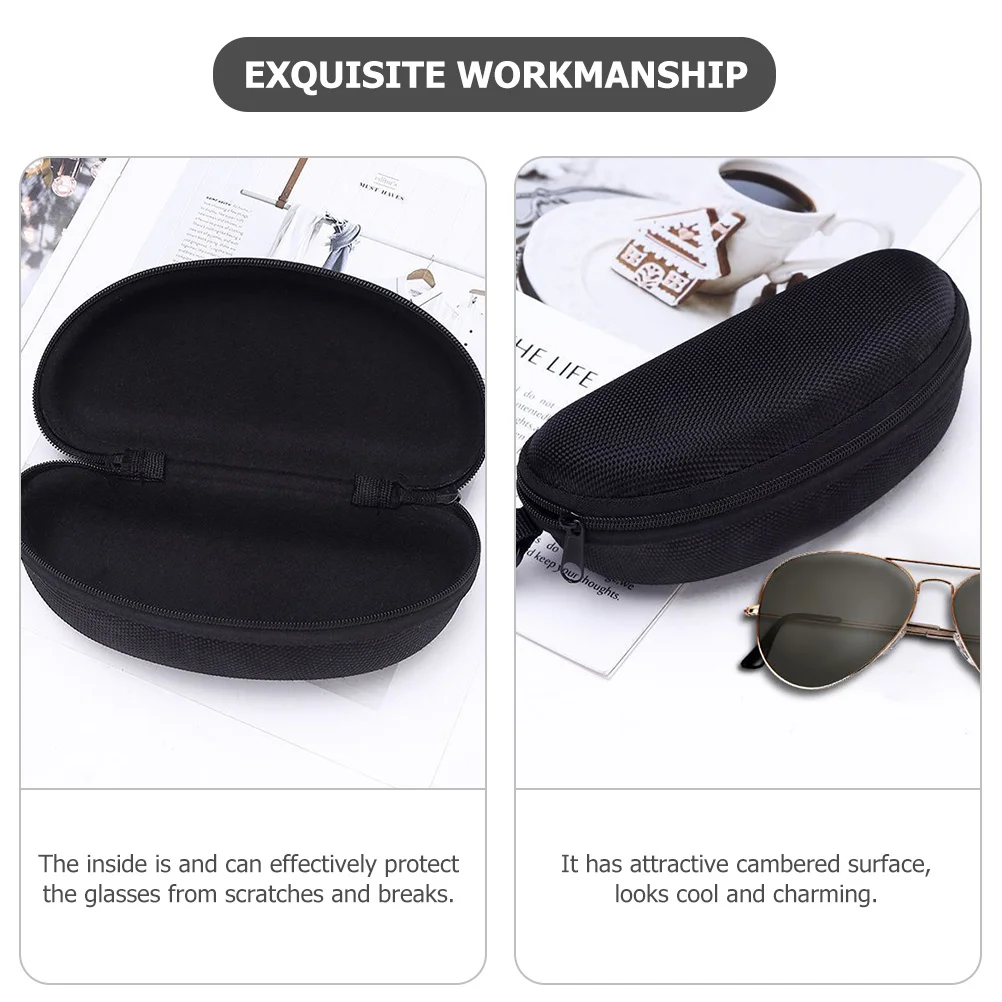 

1Set Portable Eyeglasses Case Eva Foam Interior Anti-Shock Glasses Holder for Sunglasses Spectacles Outdoor Indoor Protection