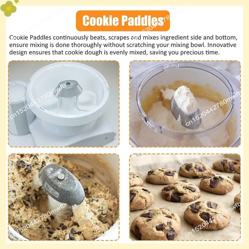 LDHL Cookie Paddles For  Universal Kitchen Machine-For Use With Metal Drivers For  Universal And Plus Mixers