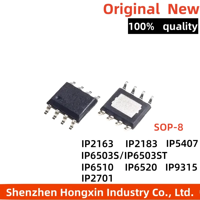 

10PCS Brand newIP2163 2183 2701 5407 6503S 6510 6520 9315ST charging 2.4A discharging DC mobile power chip