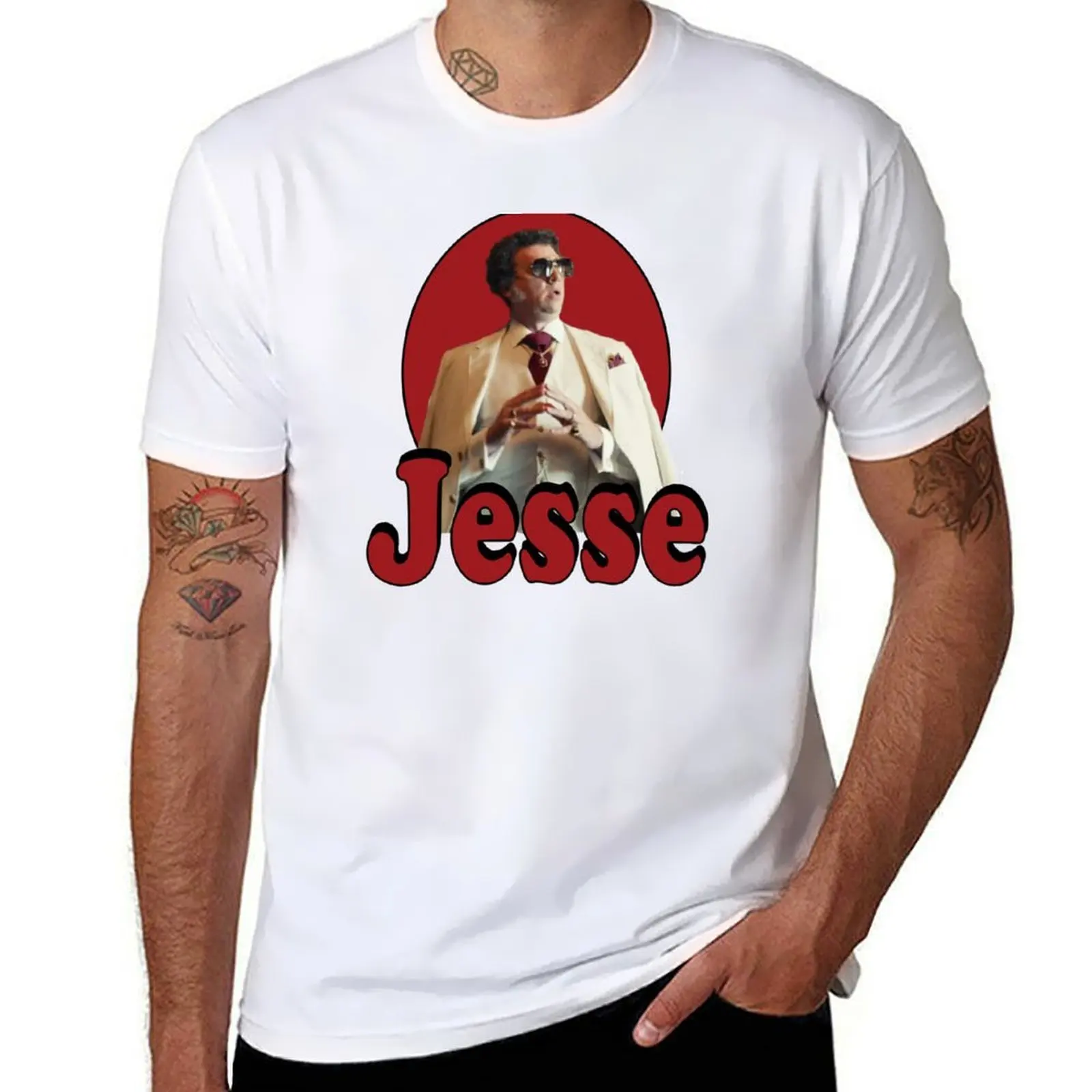 

Jesse Gemstone Righteous Gemstones Hilarious TV Show Character Humor T-Shirt man t shirts high quality luxury brand T-Shirt