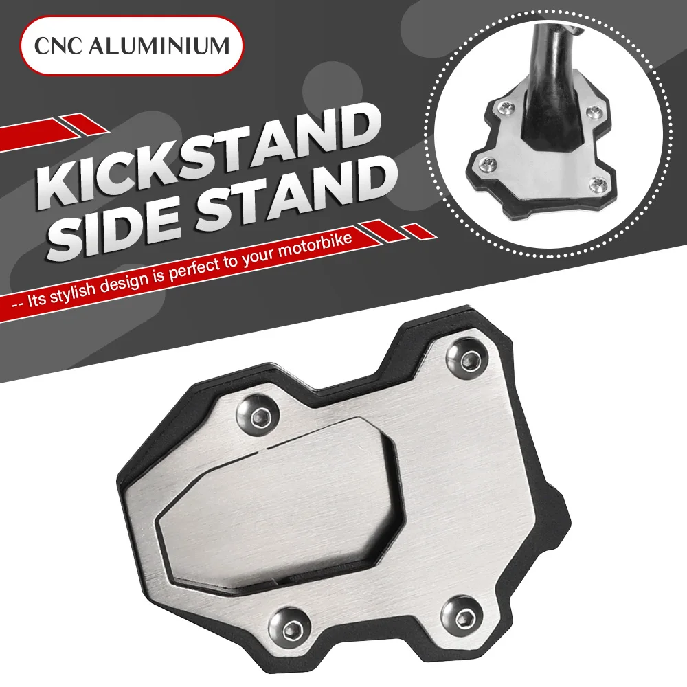 

FOR Suzuki V-Strom 1000XT 2014-2015-2016-2017-2018-2019 Kickstand Extension Foot Side Stand Pad Support Plate Stand GSX-S1000