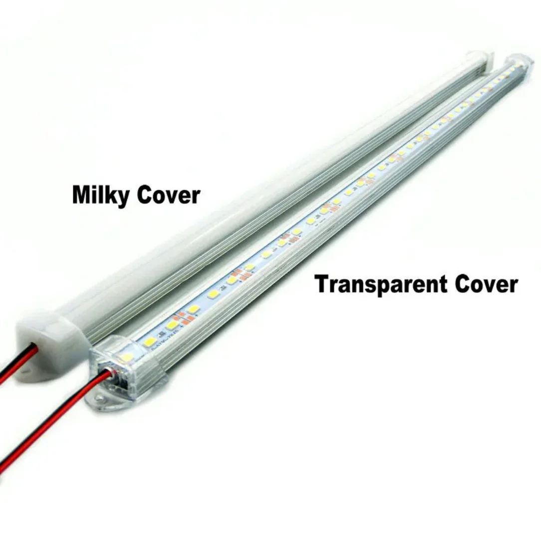 5pcs 12v 24v Customed Size LED Hard Strip 3000k Nature White 4000k 6000k 8000k 10000k Red Green Blue  Cabinet Wardrobe Car Lit