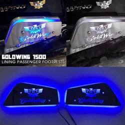 VOOR Honda GL1500 Goldwing GL1500 Gold Wing Voering Passagier LED Voetsteun Cover Verlichting Vloerplaat
