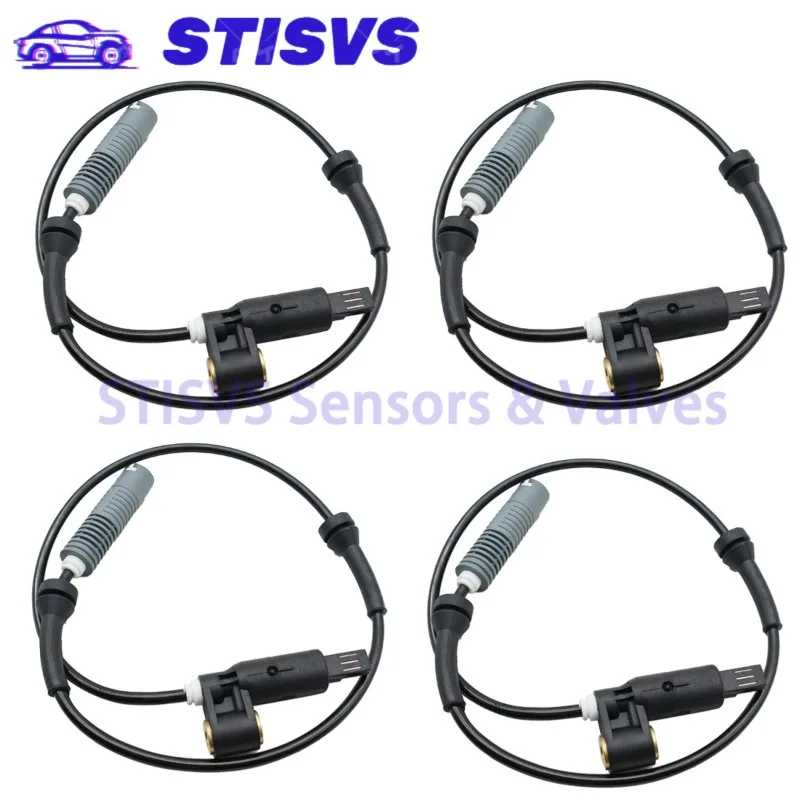 34521163027 4PCS Front/Rear Left/Right ABS Wheel Speed Sensor For BMW E36 3 Series M3 Z3 34521163028 Auto Part Accessories