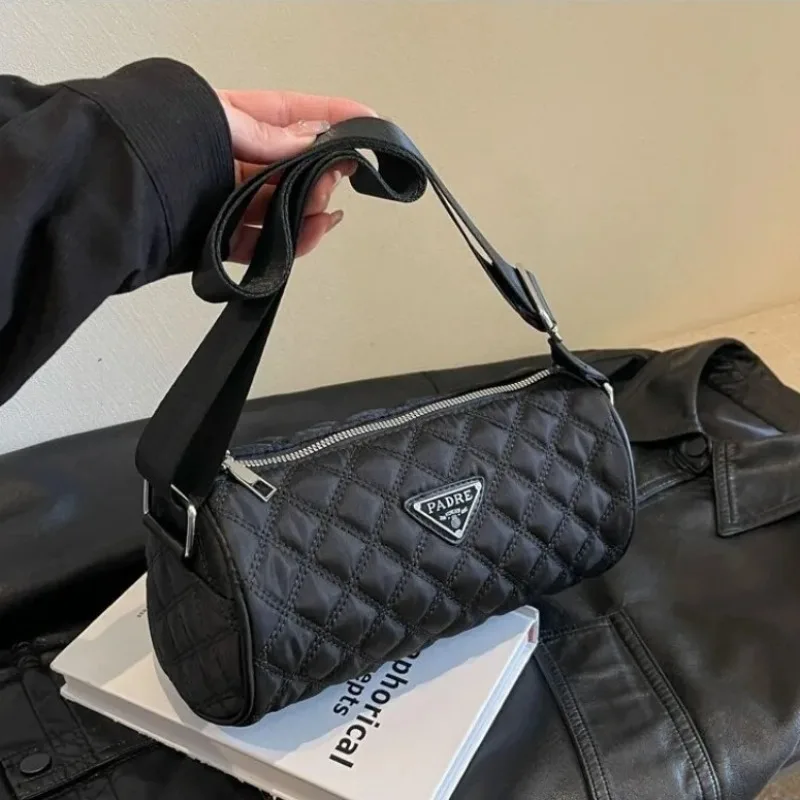 العصرية JK حقيبة الإناث حقيبة الطباعة الإبداعية الرجعية طويل النظر حقيبة تسوق خفيفة الوزن قابل للتعديل تحت الإبط أنيق لطيف