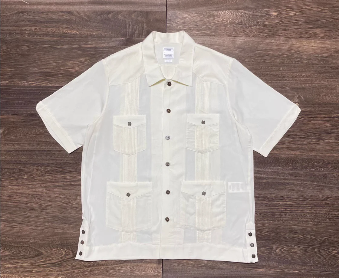 

VISVIM WMV SPOT SOCIAL CLUB Silk blended gentleman Hawaiian short-sleeved shirt