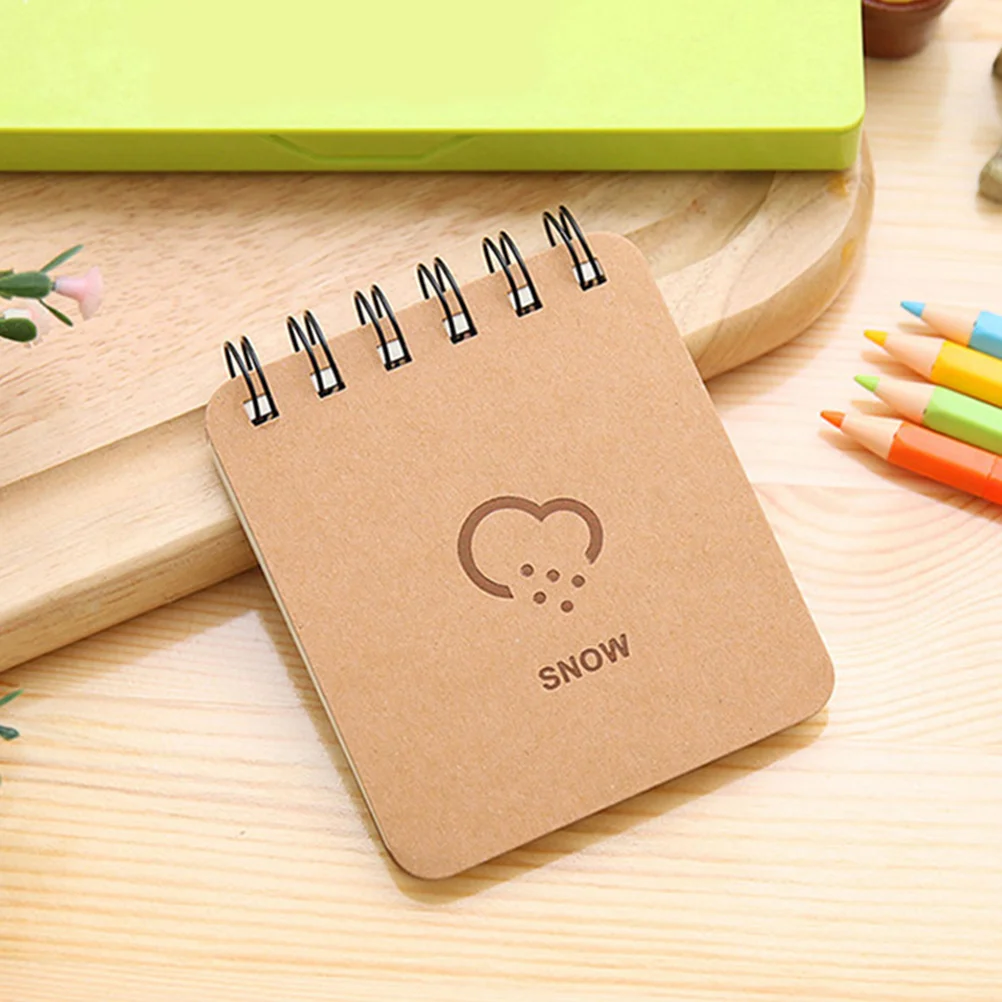 4 Pcs Electronic Notebook Travel Pocket Notebooks Notepad Paper Small Memo Office Accessories