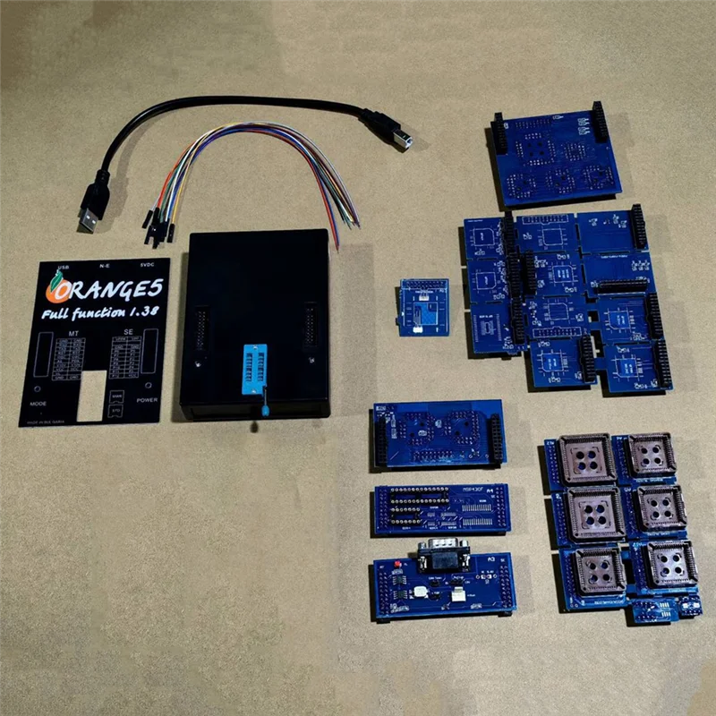 Picture 5: Reliable-V1.38 Orange 5 Full Adapters Programming Device Hardware ECU Programming Device Activate Full License Full Function