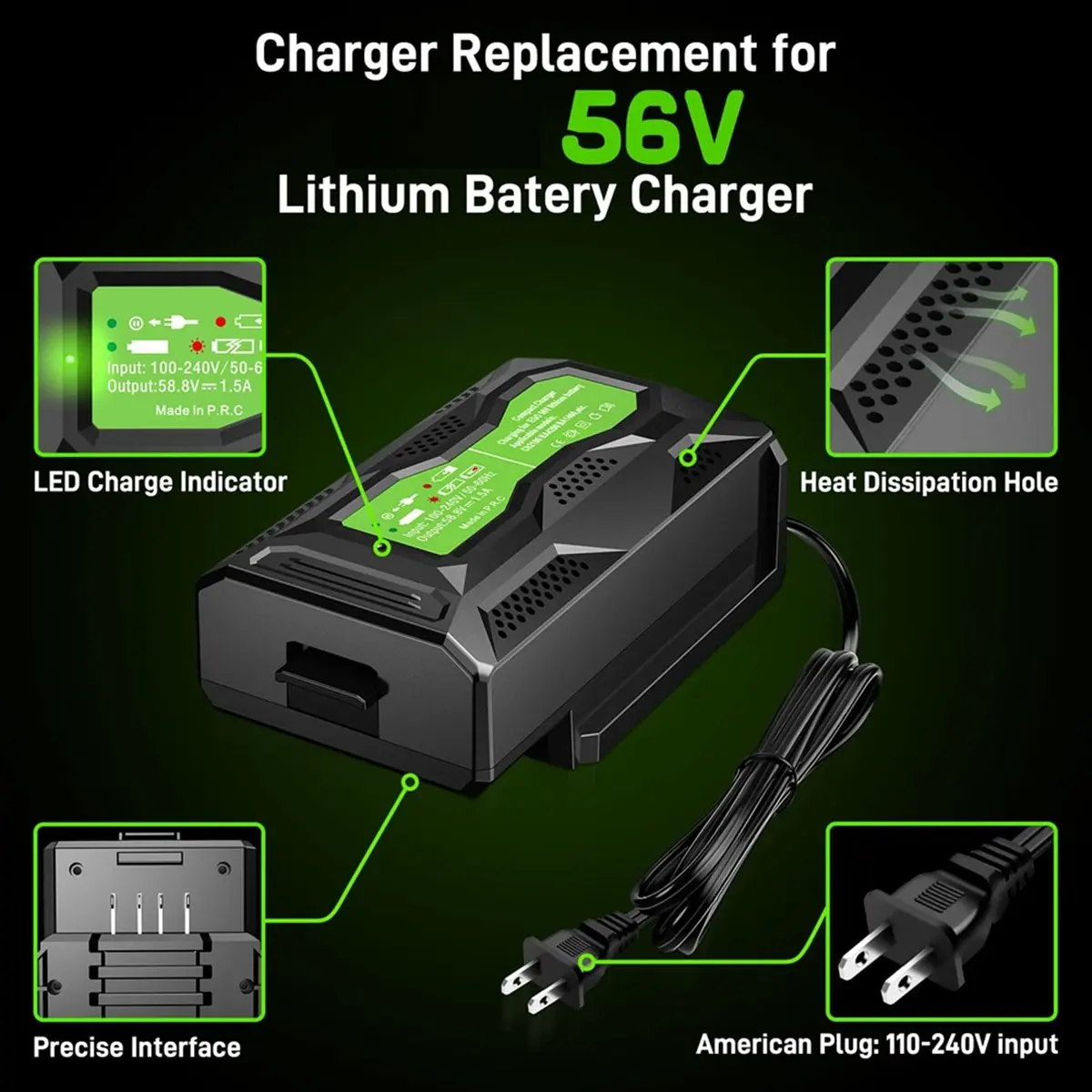 a91p]-portable-mini-battery-charger-for-ego-56v-battery-ch3200-ch5500-ch2800d-ch2100-replace-for-ego-56-volt-charger-us-plug
