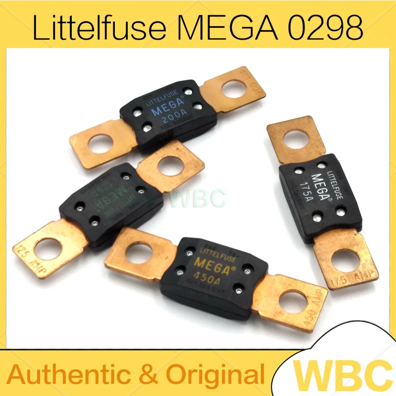 1 قطعة 0298 Littelfuse ميجا السيارات فيوز 40A 50A 60A 80A 100A 125A 175A 150A 200A 250A 300A 400A فيوز قارب دراجة نارية شفرة الصمامات #6