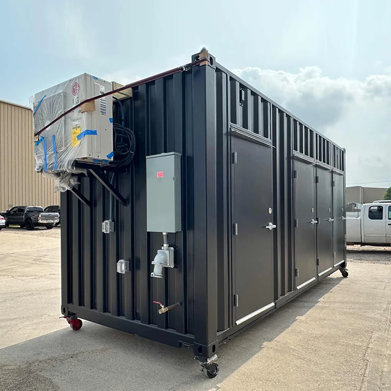 

Modern Design Corrosion-Resistant Prefabricated Container Portable Toilet with Environmental Protection for Outdoor Use