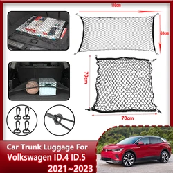 Car Trunk Net For Volkswagen ID.4 ID.5 Accessories VW ID4 ID5 2021 2022 2023 Car Luggages Fixed Cargo Organize Bag Accessories