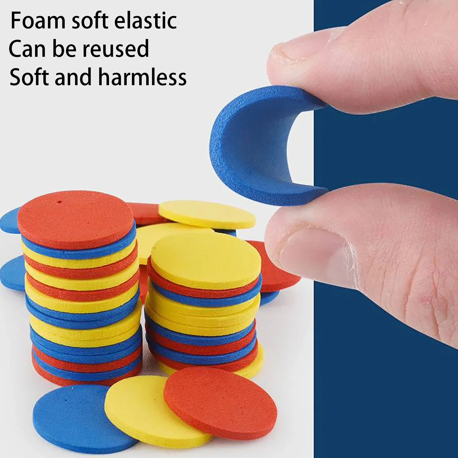 ปืนยิงจานร่อน EVA แบบนิ่ม 25 นัด ของเล่นเด็ก เกมกลางแจ้ง ปืนของเล่นแบบอินเทอร์แอคทีฟ สนุกสนาน ยิงจานร่อน ของเล่นกีฬา ปลอดภัย