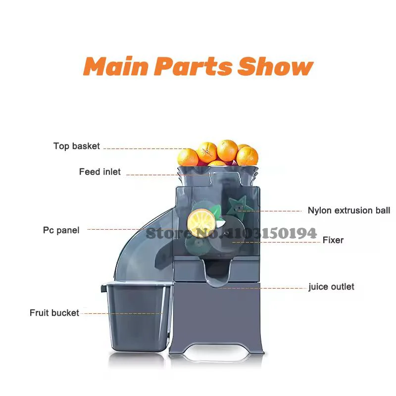 Professional Orange Juice Juicer Lemon Juice Extractor Fruit Juicing Machine Citrus Squeezer Calamansi Citrus Press Juicer