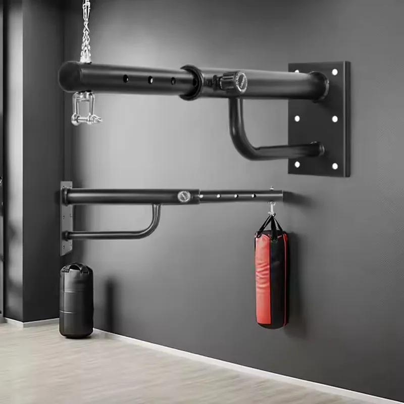Sports Heavy-duty Steel Outlet Bracket Adjustable Wall-mounted Heavy-duty Bag Hanger Durable Boxing Bag Bracket