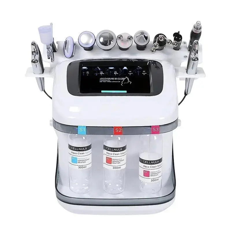 

New Arrival! 10IN1 Water Oxygen Jet Peel Hydro Beauty Skin Cleansing Hydrofacial Machine Facial Machine Water Aqua Peeling