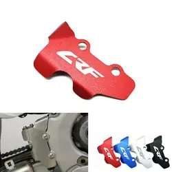 For HONDA CRF 150R/250R/450R/250X/450X/230F/250L Rally/250M/300L/250RX/450RX/450L Brake Master Cylinder Clamp Cover CRF LOGO