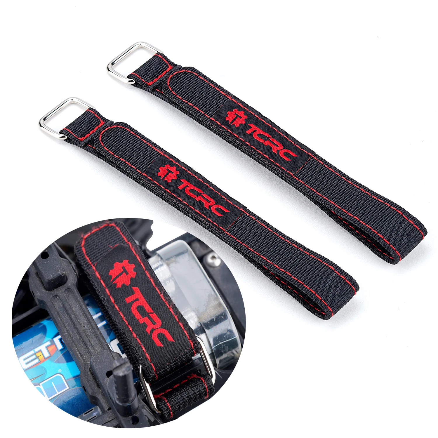 Drone Battery Strap - TCRC 2PCS 20x300MM Kevlar Stitched RC