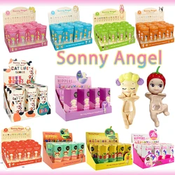 Bonecas Cat Life Mini Action Figures, Sonny Angel, Decoração de Sonho Animal, Hipper Angels, Telefone, Natal, Presente de Hallow