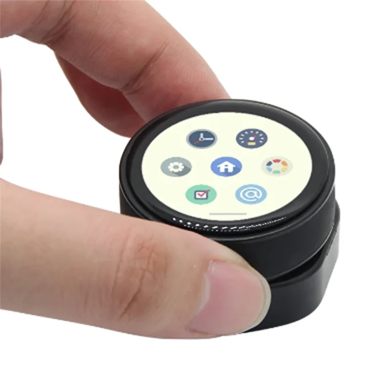 T-Encoder-Pro ESP32-S3 التشفير الروتاري CHSC5816 ESP32-S3FN4R2 لوحة دوائر كهربائية 1.2 بوصة AMOLED شاشة تعمل باللمس وحدة لاسلكية