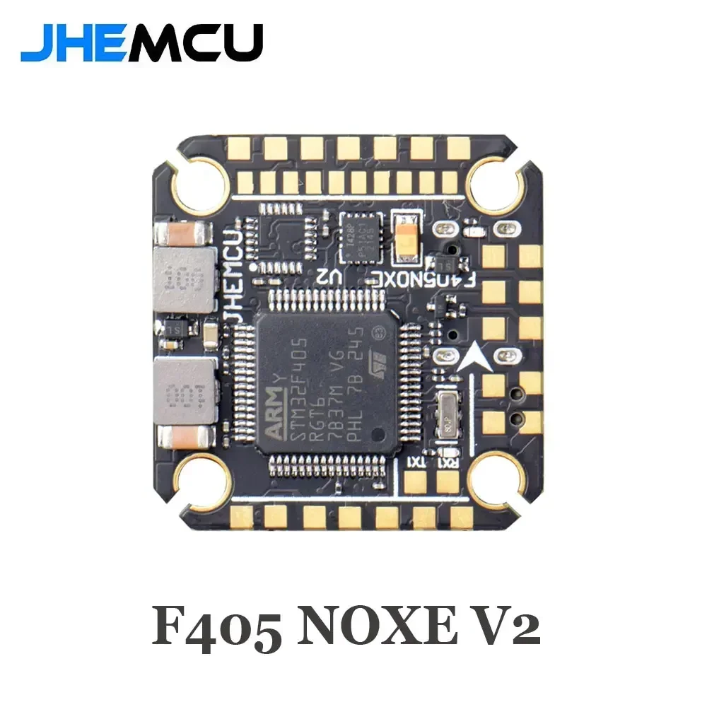 JHEMCU F405 NOXE V2 contrôleur de vol Baro OSD 16 mo BlackBox 5V 10V double BEC 20X20mm 3-6S LIPO pour Drone Freestyle FPV