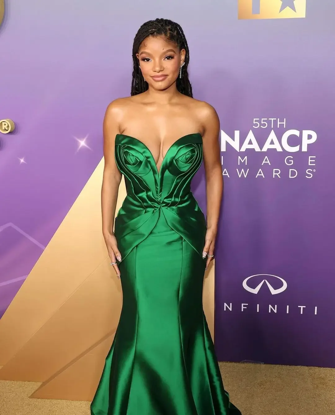 Pretty Green Mermaid Prom Gowns Aso Ebi Style Ruffled Sweetheart Formal Gown Celebrity Gowns  African Women Wedding Party Dress